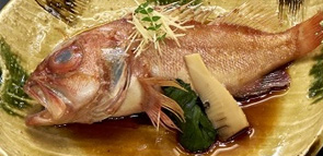 ホクホク金目鯛の姿煮付け×鰻の釜めしプラン